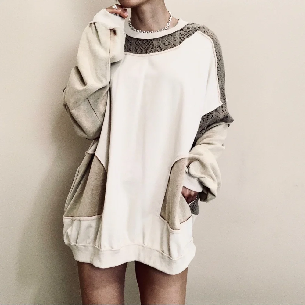 Brand new baggy pocket sweater shirt - Picture 1 of 11